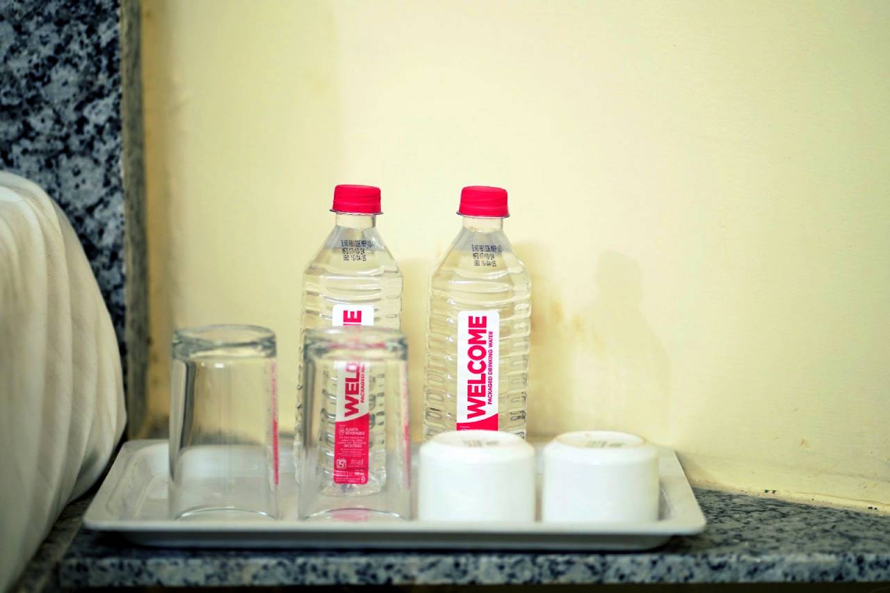 luxury Swiss tent with private pool in sam sand dunes