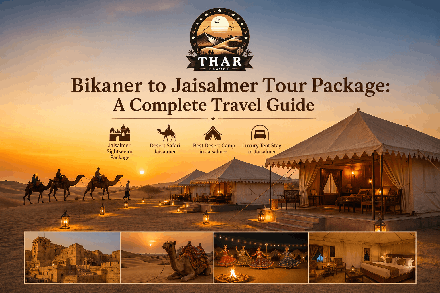 Bikaner to Jaisalmer Tour Package