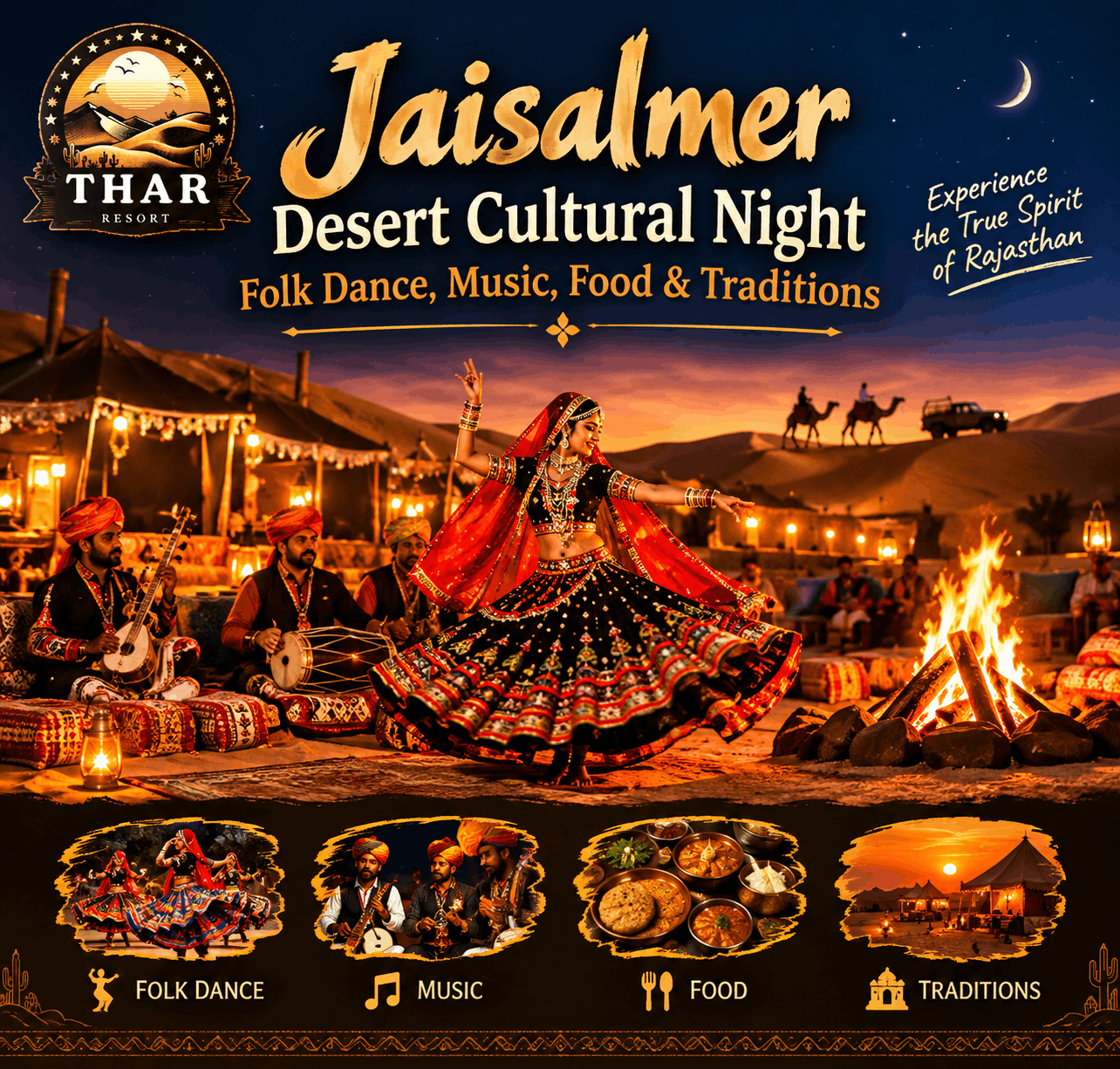 Jaisalmer Desert Cultural Night