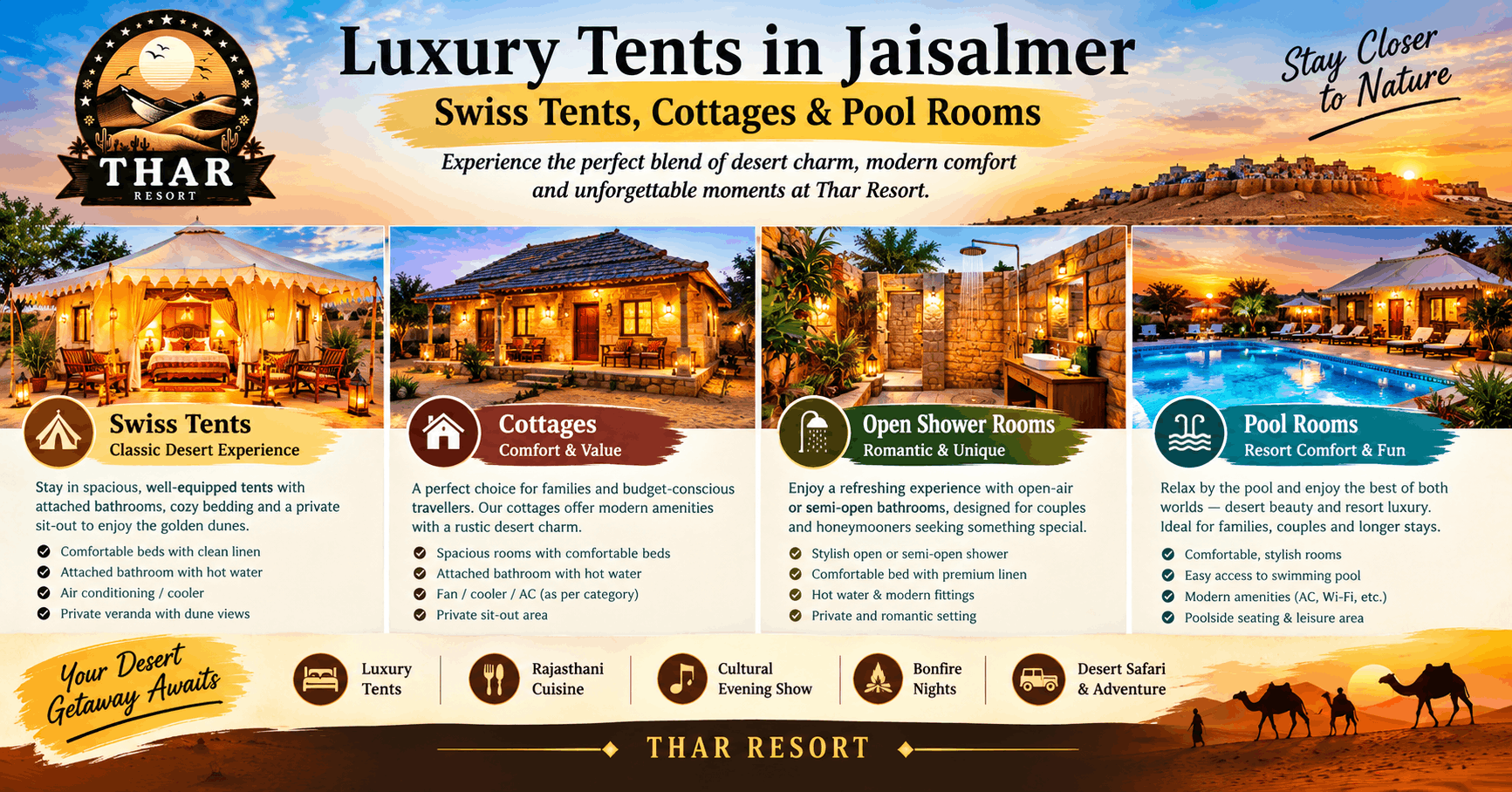 Luxury Tents in Jaisalmer